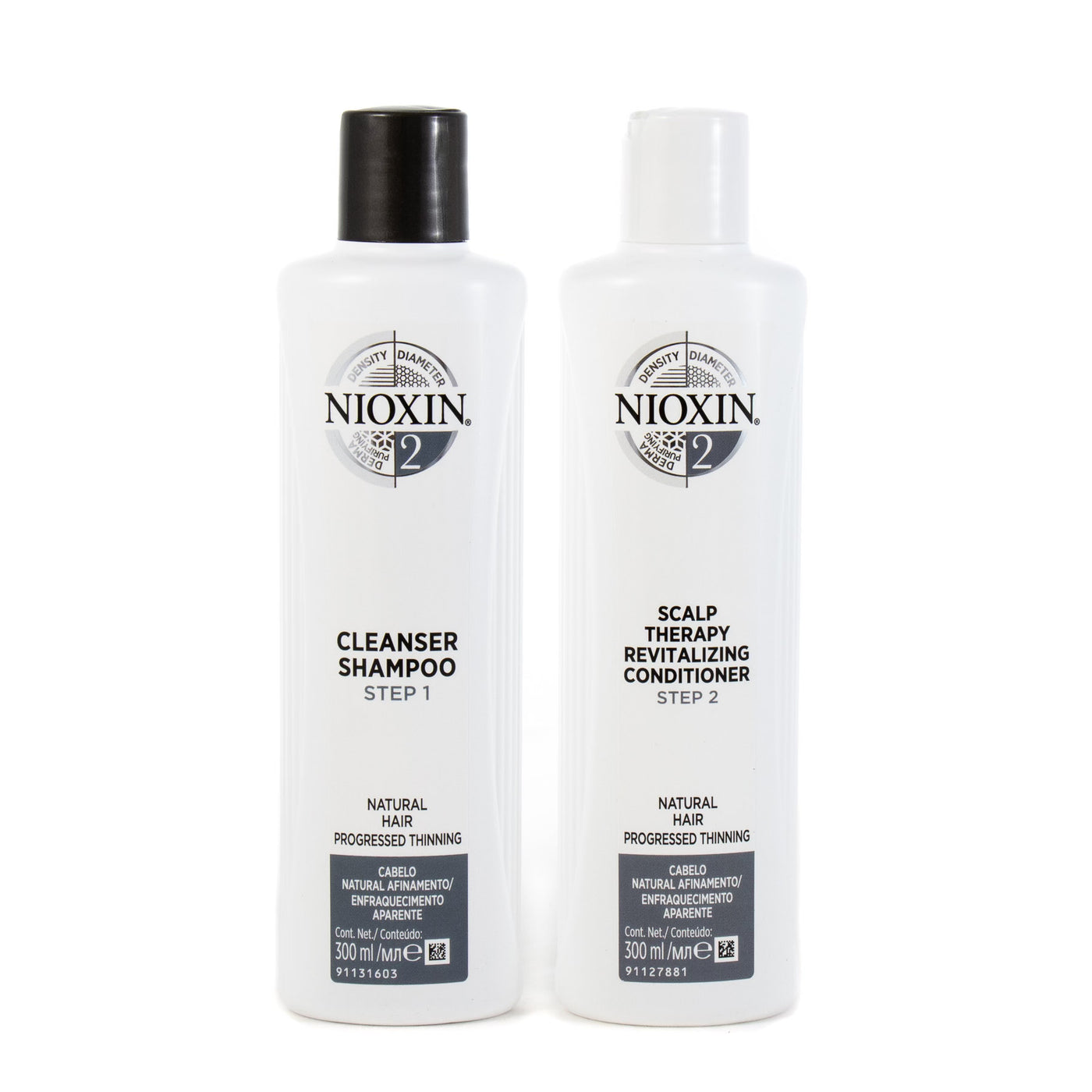 Nioxin System 2 Duo - Shampoo And Conditioner 300ml