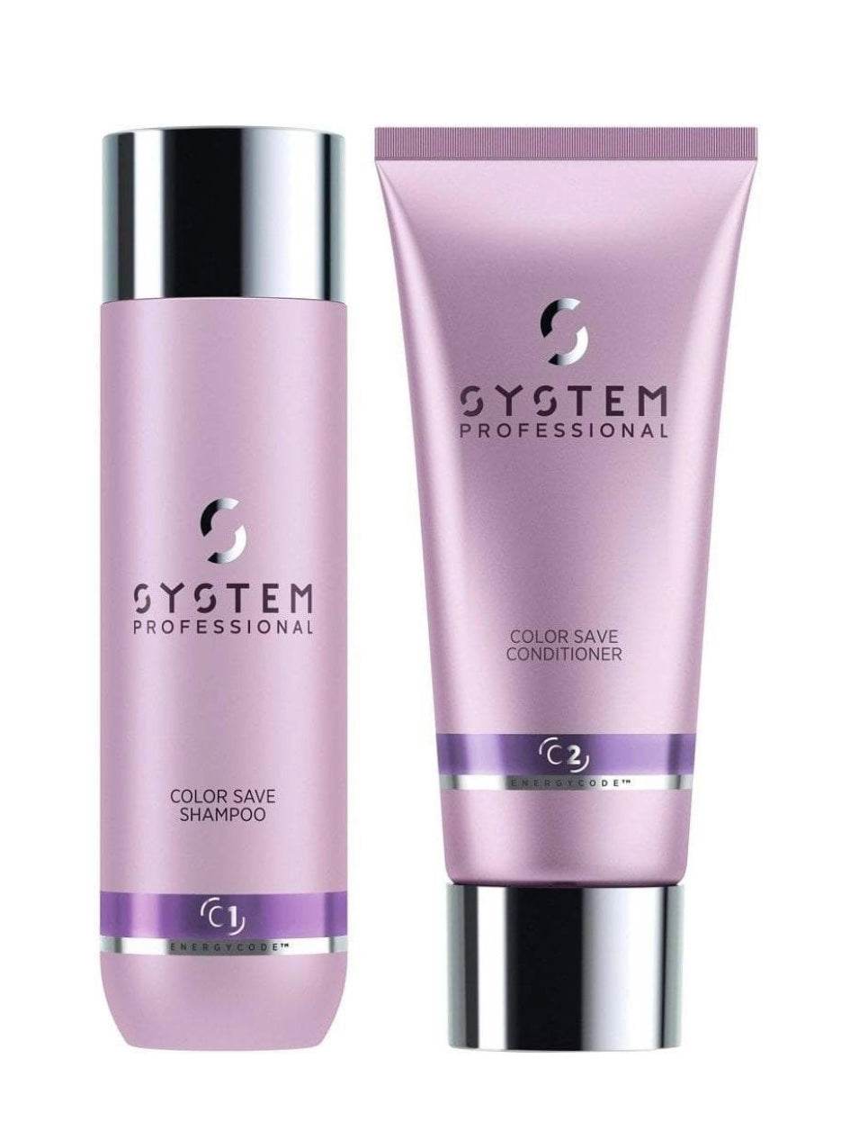 System Professional Color Save Shampoo 250mL Conditioner 200ml - Salon Warehouse