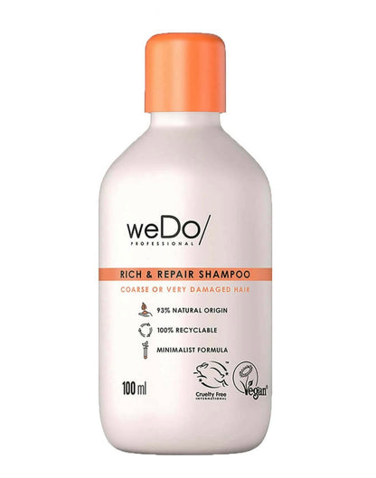 weDo RICH & REPAIR SHAMPOO 100ML - Salon Warehouse