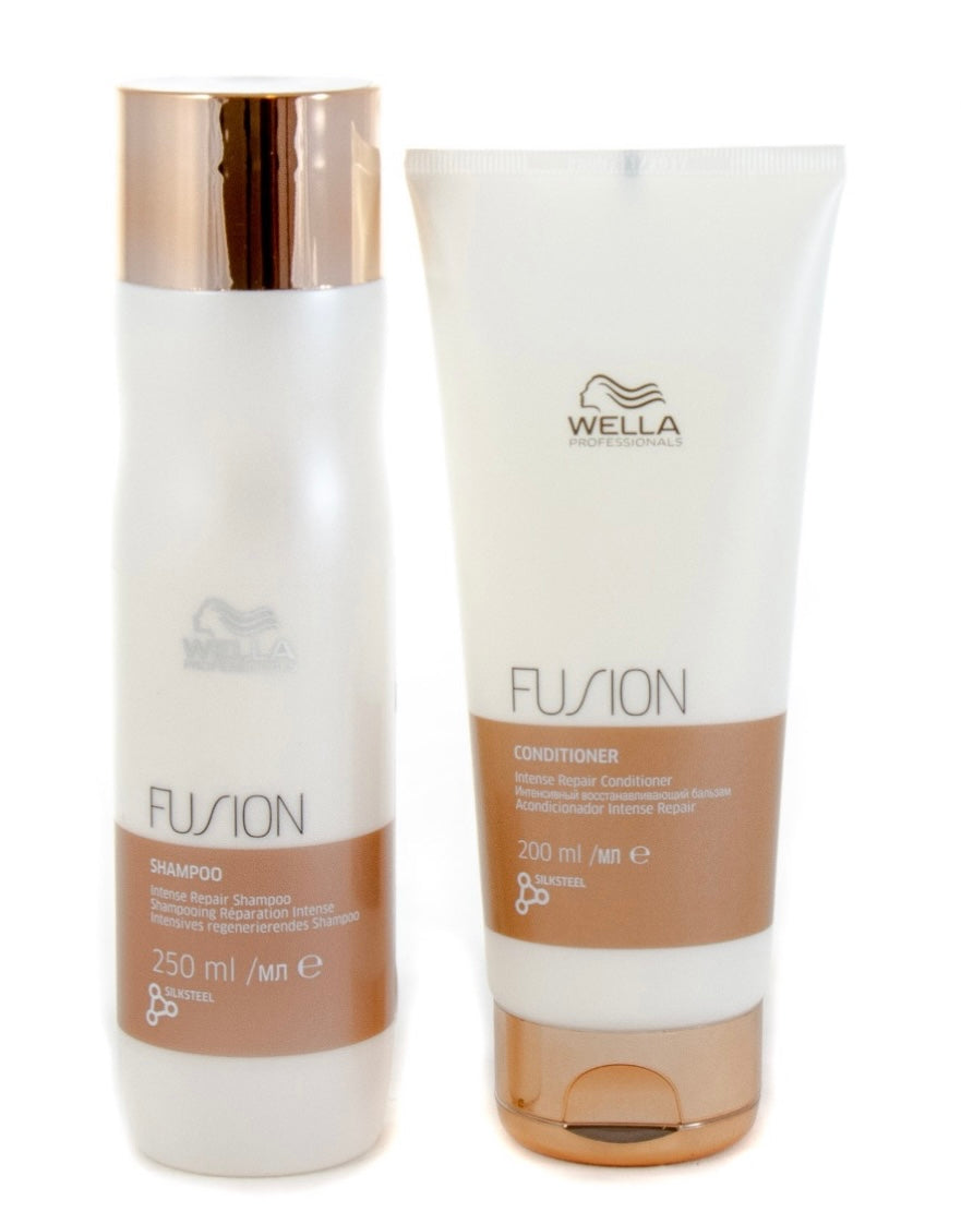 Wella Fusion Shampoo 250ml Conditioner 200ml Duo - Salon Warehouse