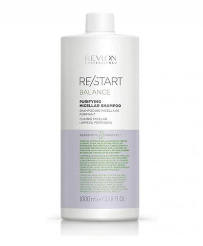 Revlon Re/Start Balance Purifying Micellar Shampoo 1000ml - Salon Warehouse