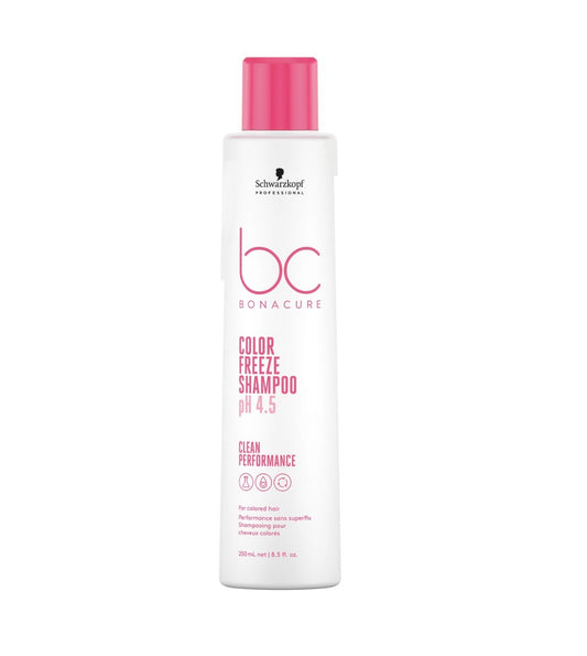 Schwarzkopf Professional Bonacure Clean Performance Ph 4.5 Color Freeze Shampoo 250ml - Salon Warehouse