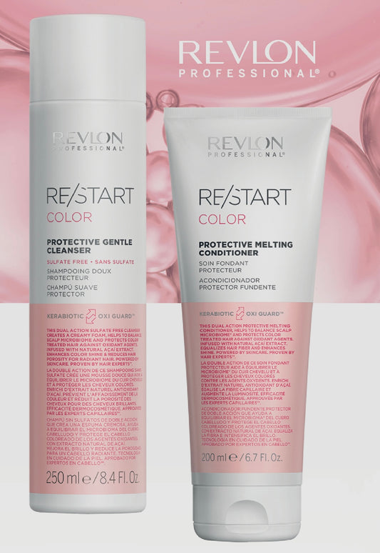 Revlon Re/Start Color Protective Gentle Cleanser 250ml & Conditioner 150ml