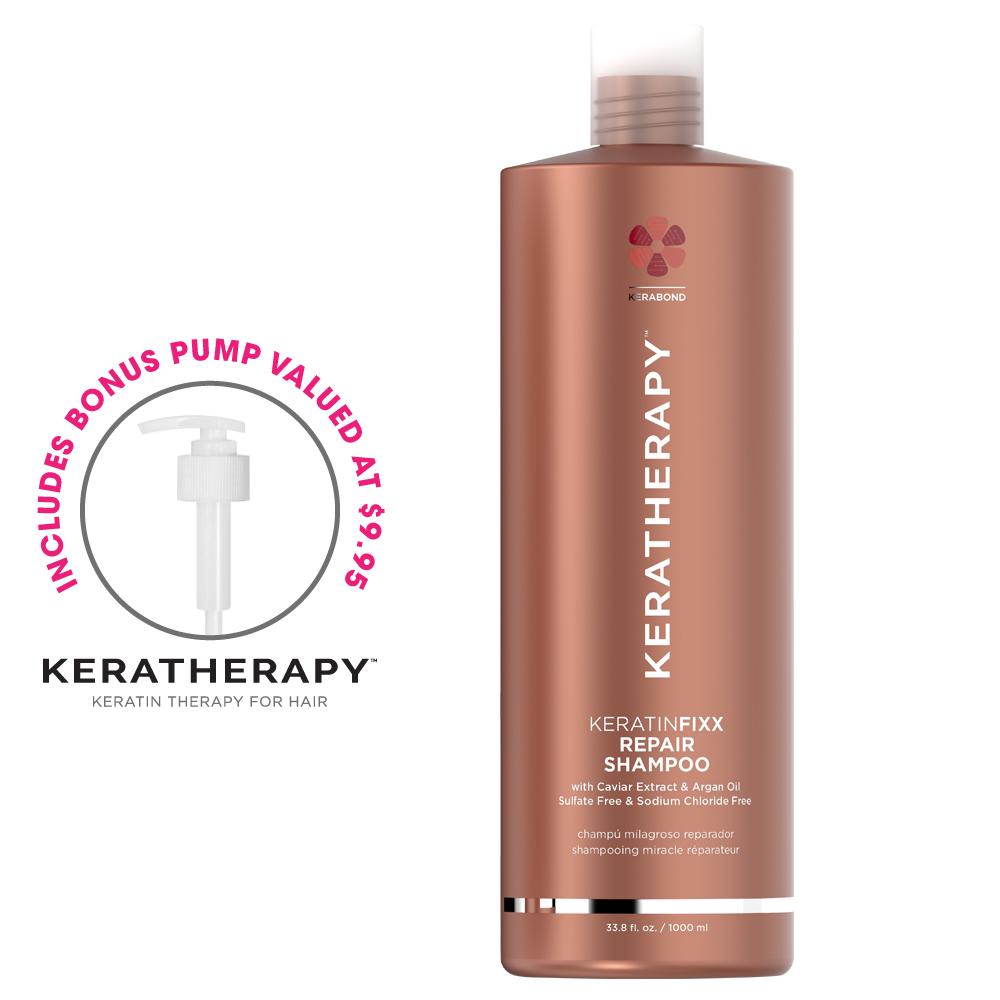 Keratherapy KeratinFix Repair Shampoo 1 Litre - Salon Warehouse
