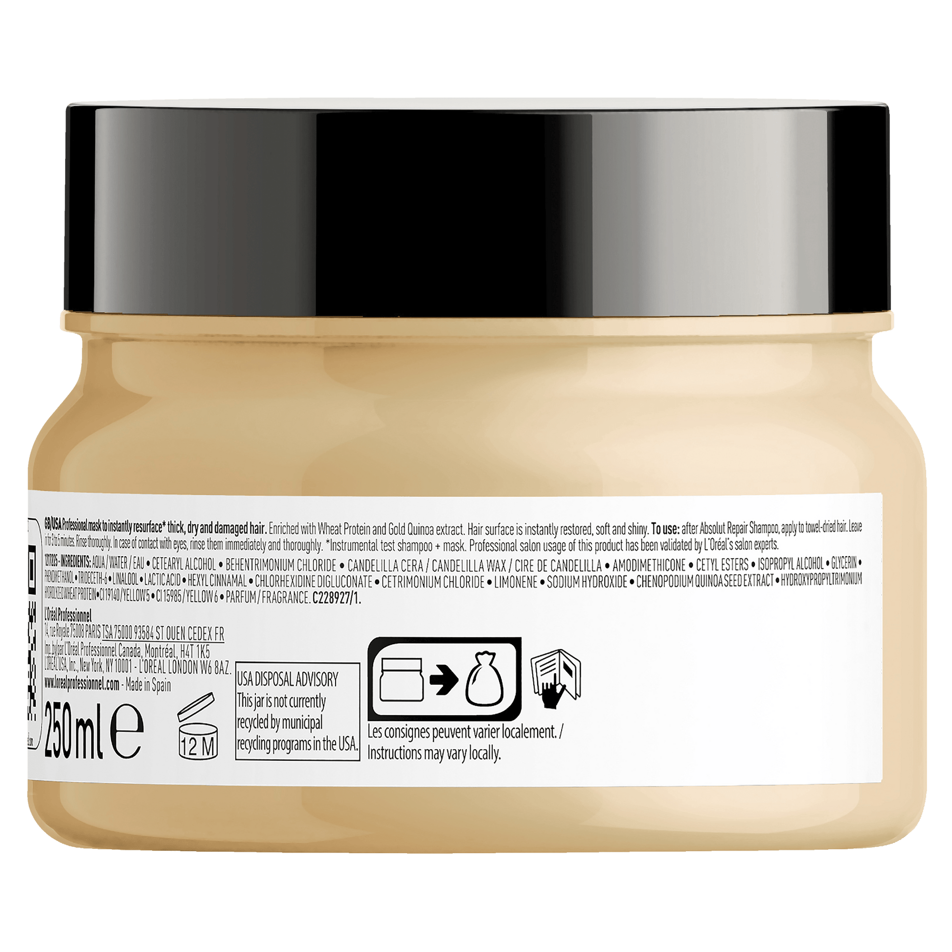 L'Oréal Professionnel Absolut Repair Resurfacing Mask 250ml