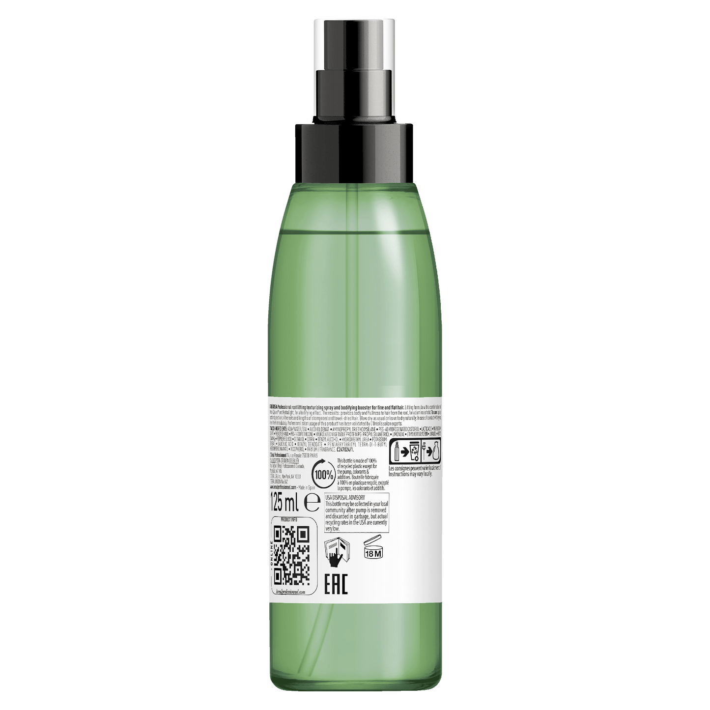 L'Oréal Professionnel Volumetry Texturizing Spray 125ml