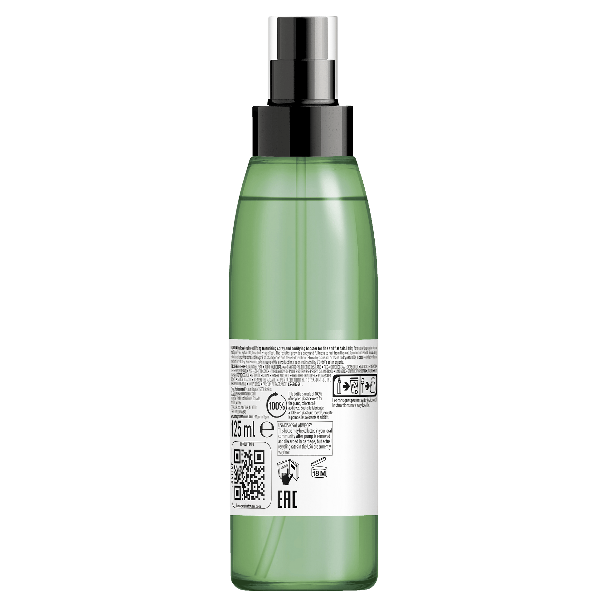 L'Oréal Professionnel Volumetry Texturizing Spray 125ml