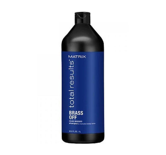 Matrix Total Results Brass Off Shampoo 1000ml - Salon Warehouse