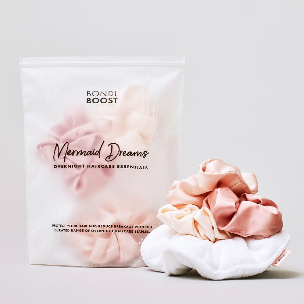 BondiBoost Sleep + Shower Scrunchies