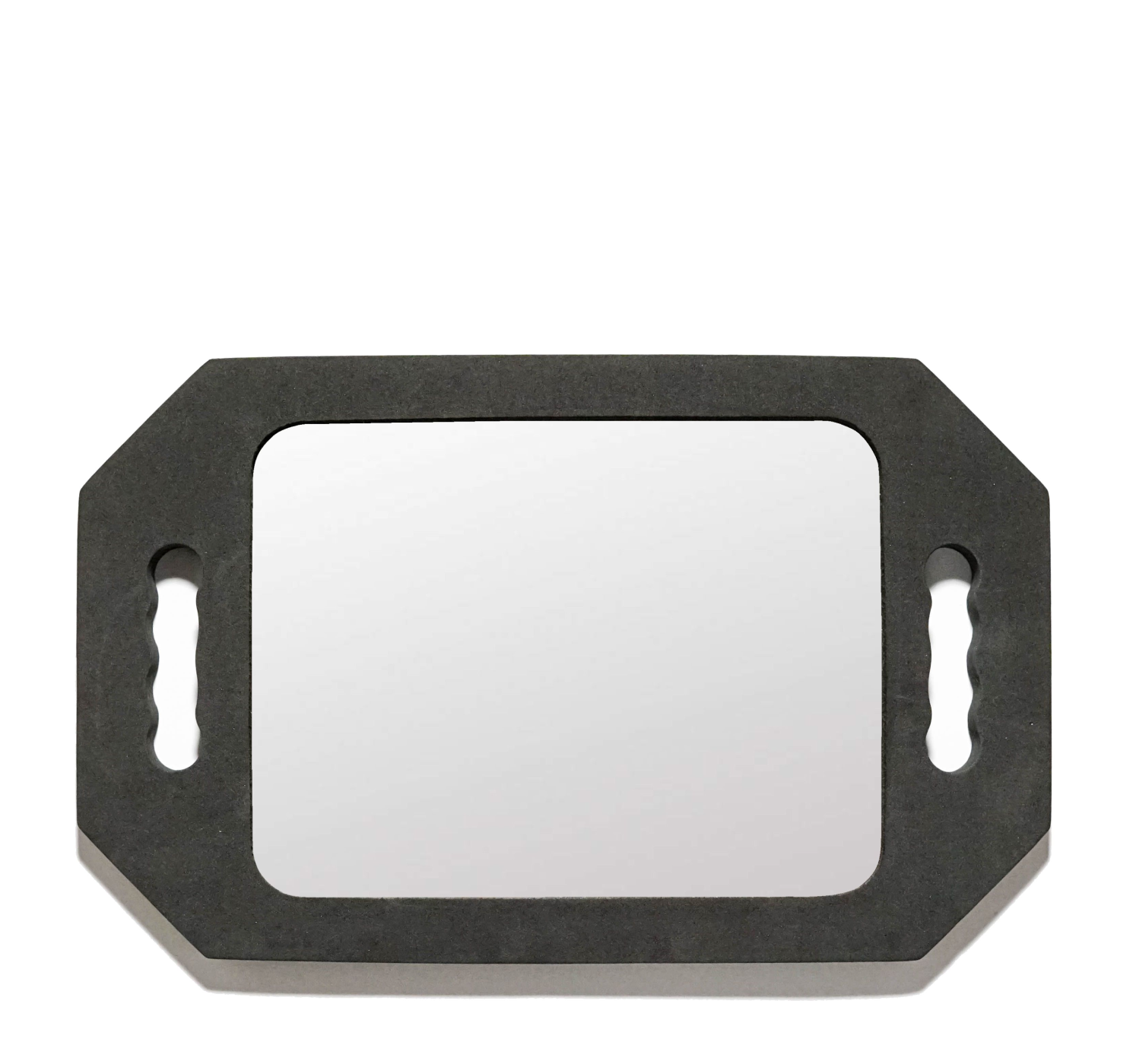 Black Foam Handheld Hairdressing Mirror - Salon Warehouse