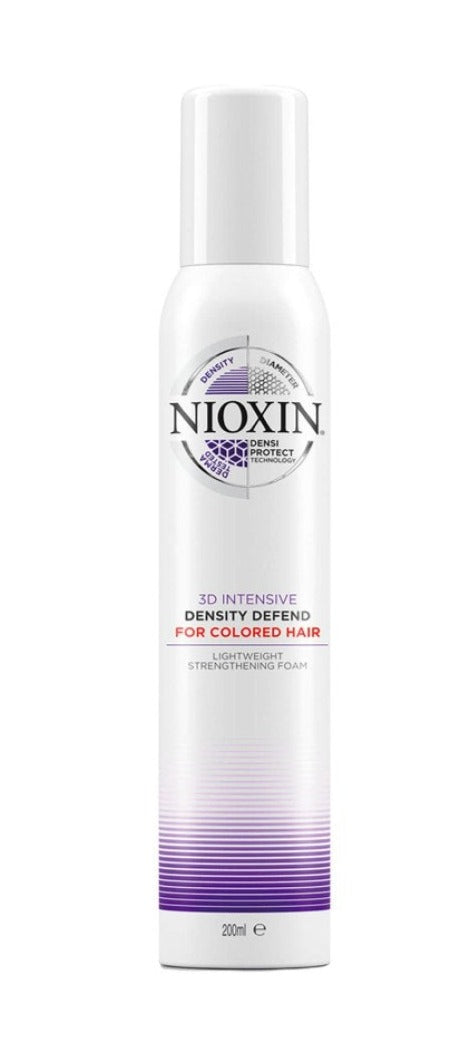 Nioxin 3D Density Defend Lightweight Strengthening Foam 200ml - Salon Warehouse