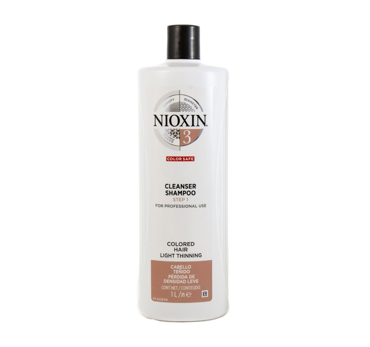 Nioxin System 3 Cleanser Shampoo 1000ml - Salon Warehouse