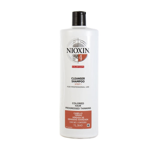 Nioxin System 4 Cleanser Shampoo 1000ml - Salon Warehouse