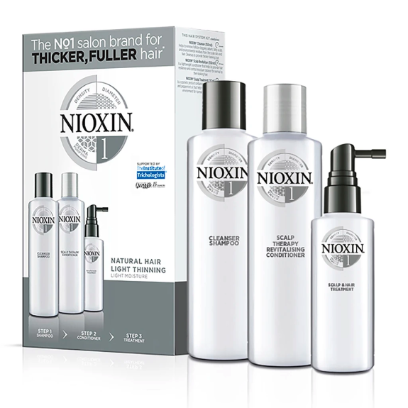 Nioxin System 1 Trial Kit - Salon Warehouse