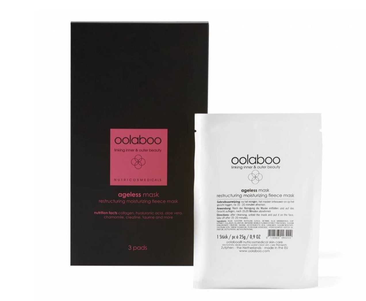 Oolaboo Ageless Fleece Mask (3 Pieces) - Salon Warehouse