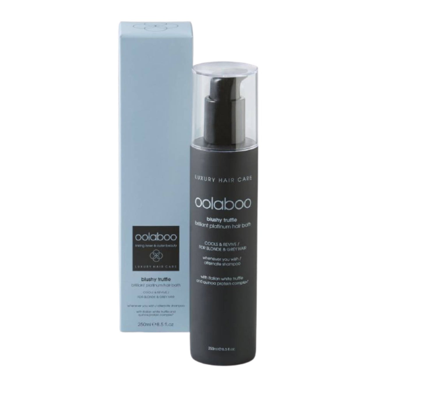 Oolaboo Blushy Truffle Platinum Hair Bath Shampoo 250 ml - Salon Warehouse