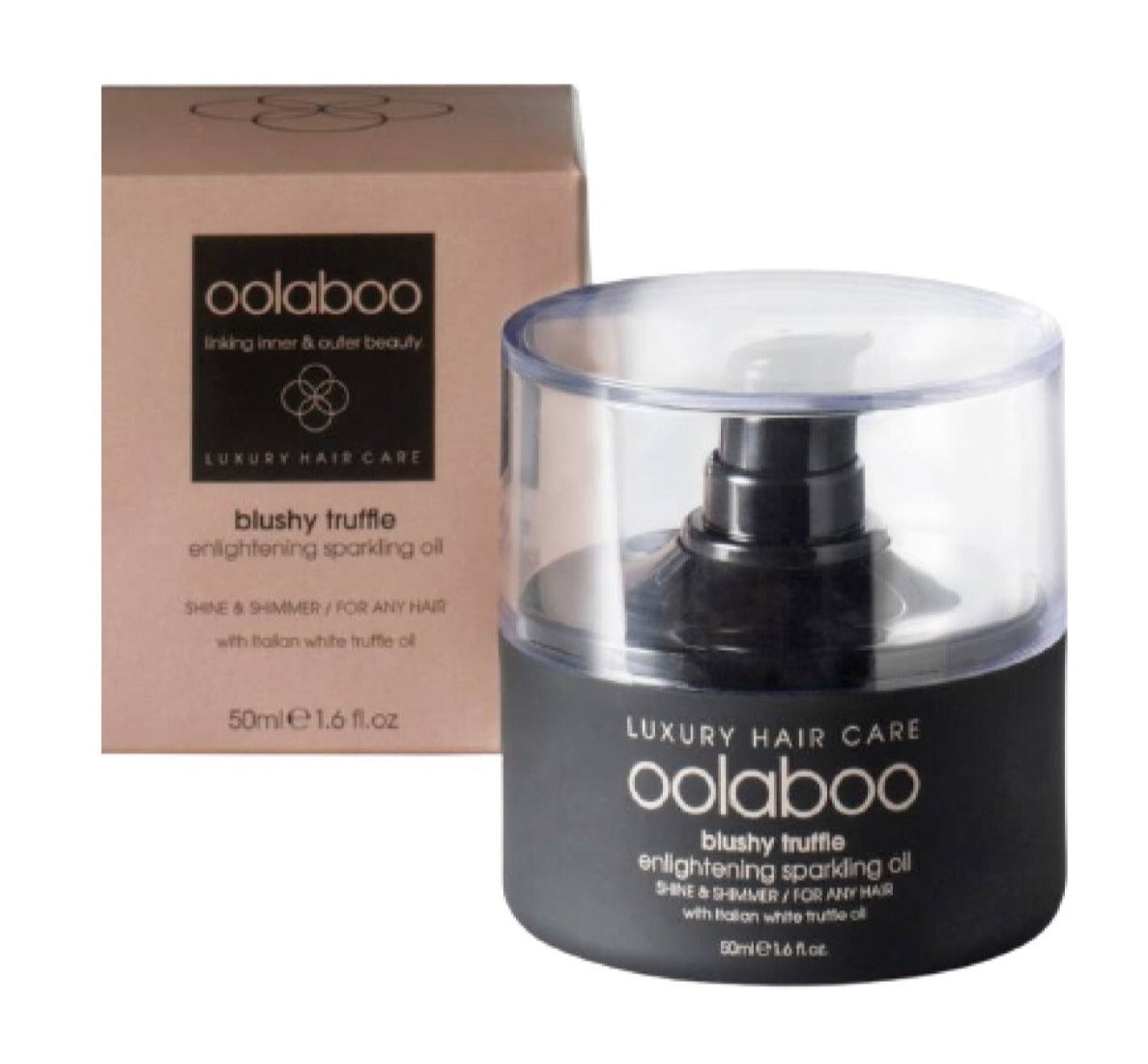 Oolaboo Blushy Truffle Sparkling Oil 50 ml - Salon Warehouse