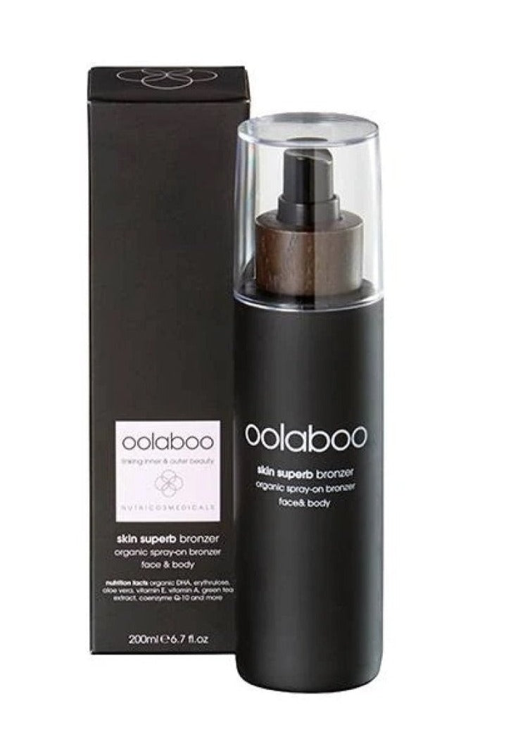 Oolaboo Skin Superb Organic Spray-On Bronzer 200 ml - Salon Warehouse