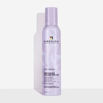 Pureology Style + Protect Weightless Volume Mousse 238g - Salon Warehouse