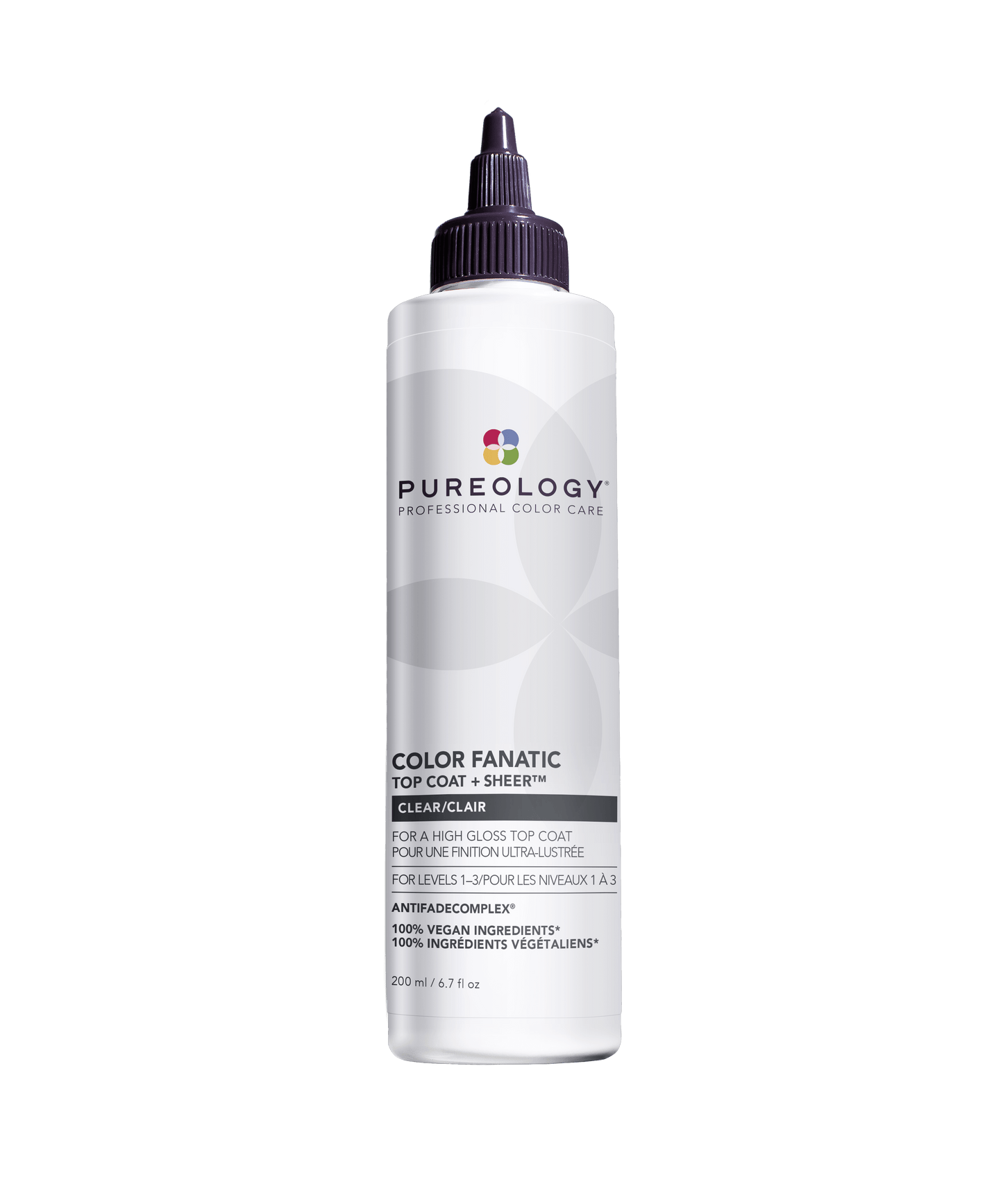 Pureology Color Fanatic Top Coat and Sheer Clear 200ml