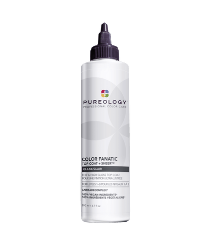 Pureology Color Fanatic Top Coat and Sheer Clear 200ml