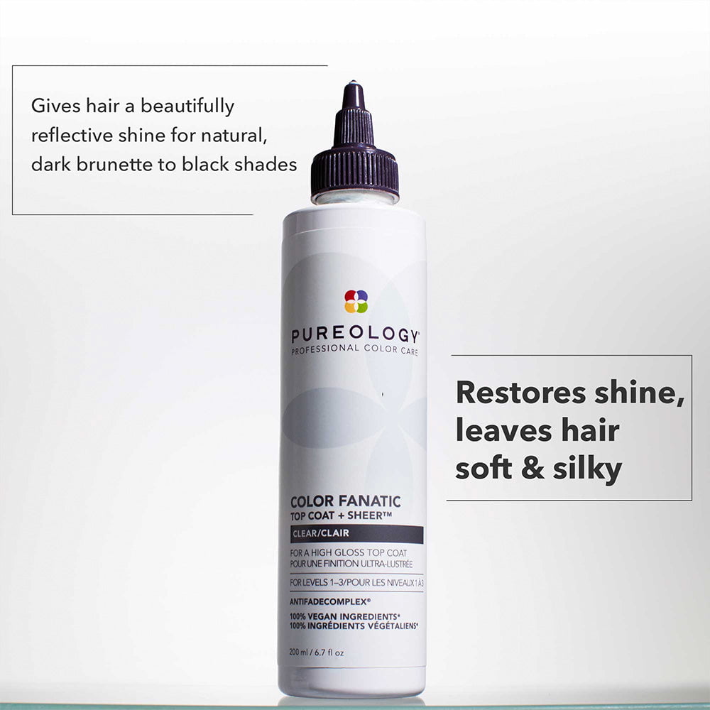 Pureology Color Fanatic Top Coat and Sheer Clear 200ml