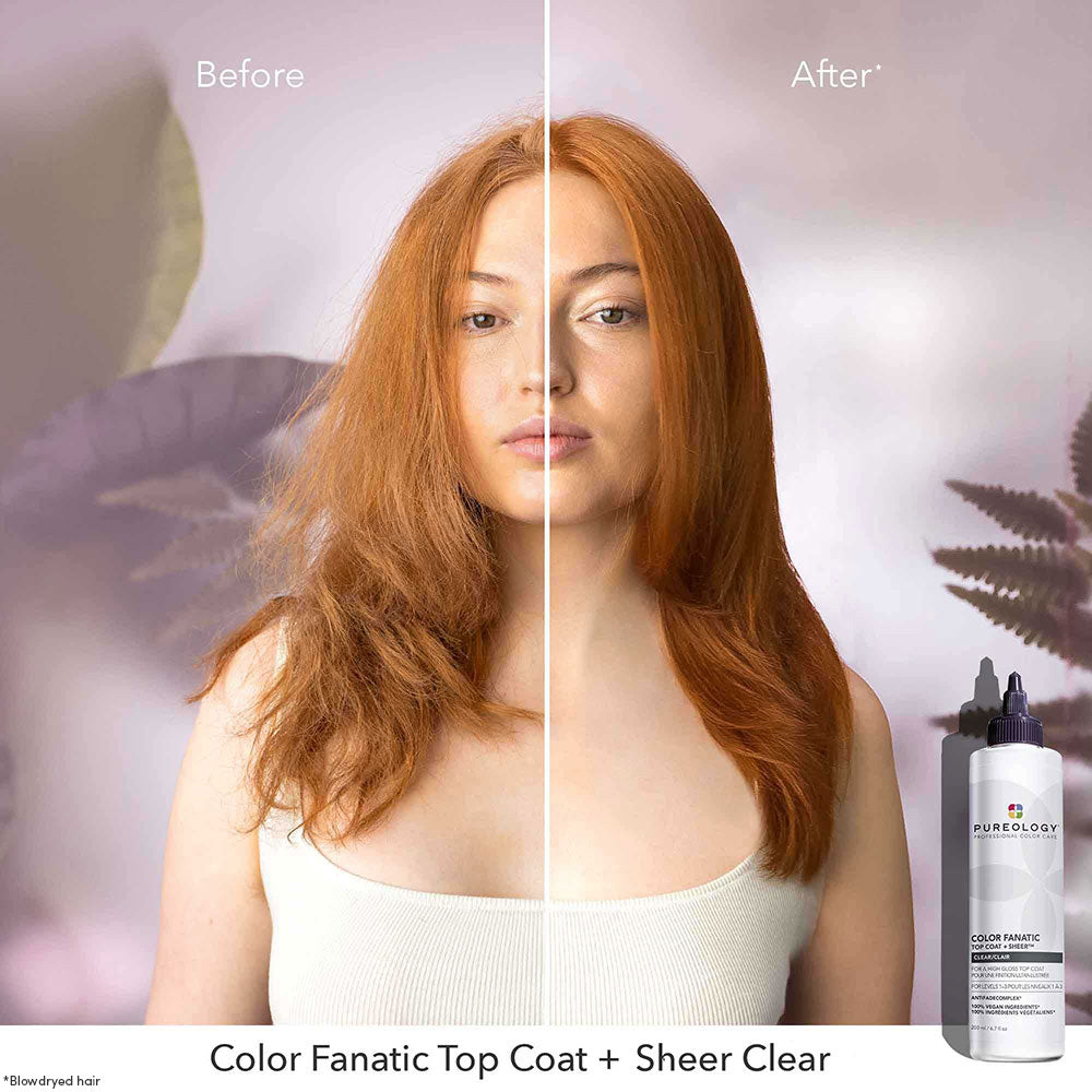 Pureology Color Fanatic Top Coat and Sheer Clear 200ml