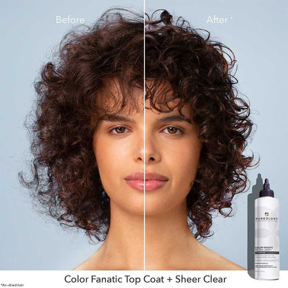 Pureology Color Fanatic Top Coat and Sheer Clear 200ml