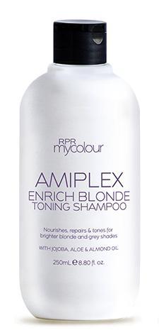 AMIPLEX Enrich Blonde Toning Shampoo - 250 ml