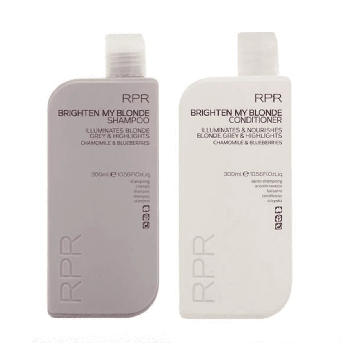 RPR Brighten My Blonde Shampoo & Conditioner 300ml Duo - Salon Warehouse