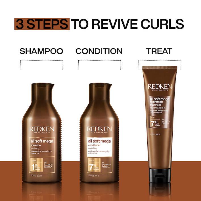 Redken All Soft Mega Curls Hydramelt Leave In 150ml - Salon Warehouse