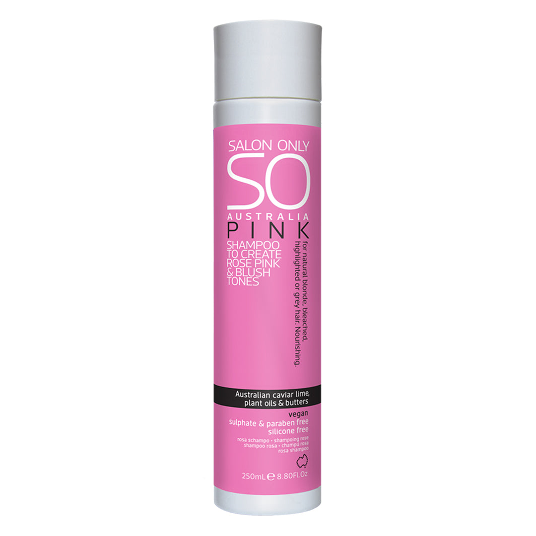 Salon Only Pink Rose Tone Shampoo 250ml - Salon Warehouse