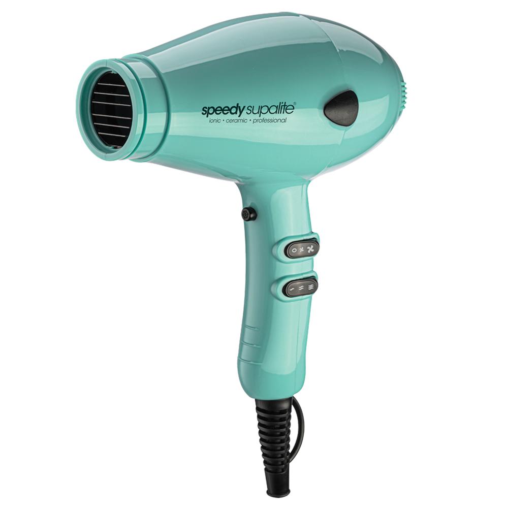 Speedy Supalite Ionic & Ceramic Professional Hairdryer - Tiff Blue - Salon Warehouse