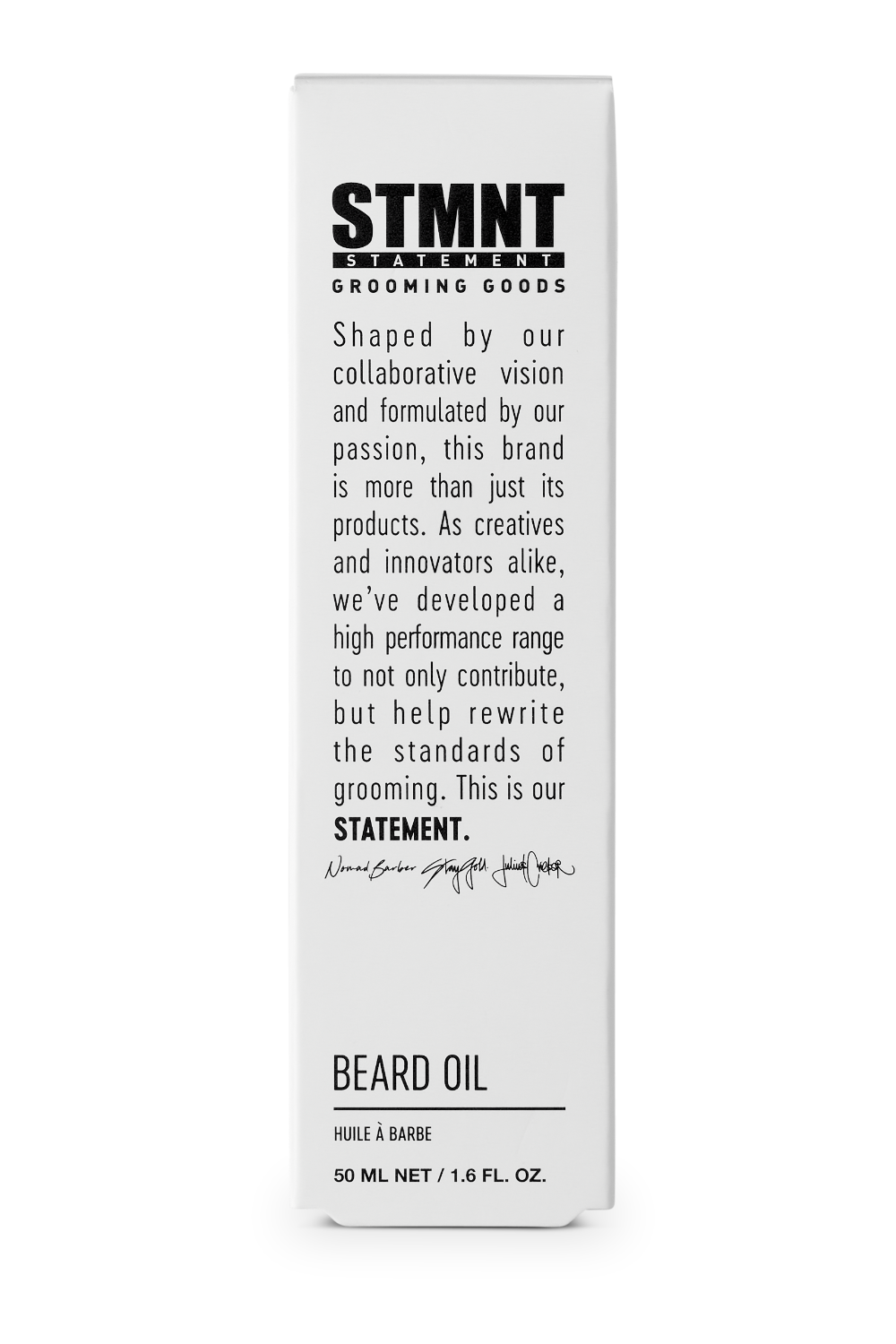 STMNT Grooming Goods Beard Oil 50mL - Salon Warehouse