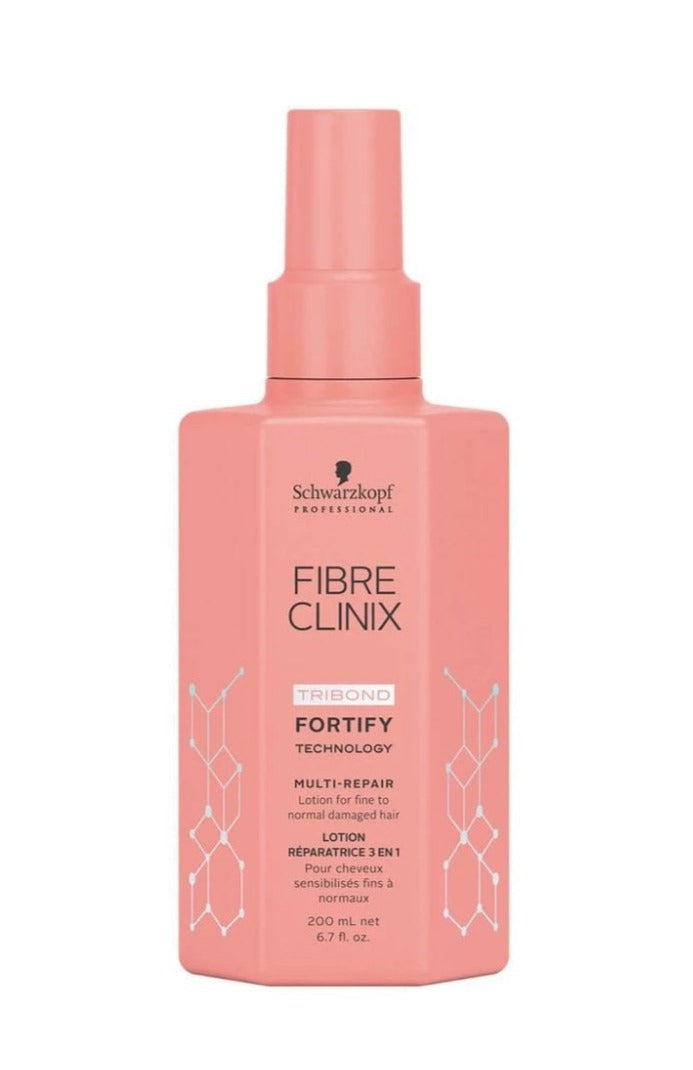 Schwarzkopf Professional Fibre Clinix Fortify Multi-Repair Lotion 200ml - Salon Warehouse