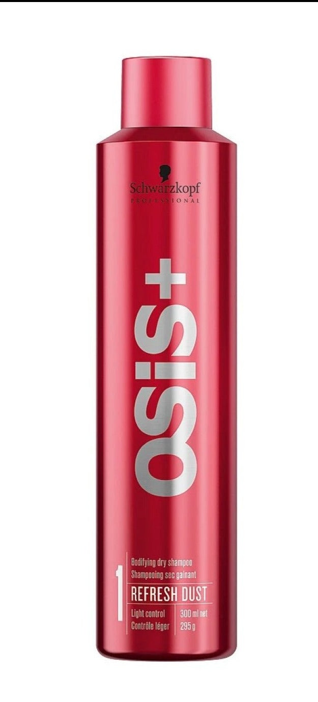 Schwarzkopf Osis+ Refresh Dust - Bodifying Light Texture Dry Shampoo 300ml - Salon Warehouse