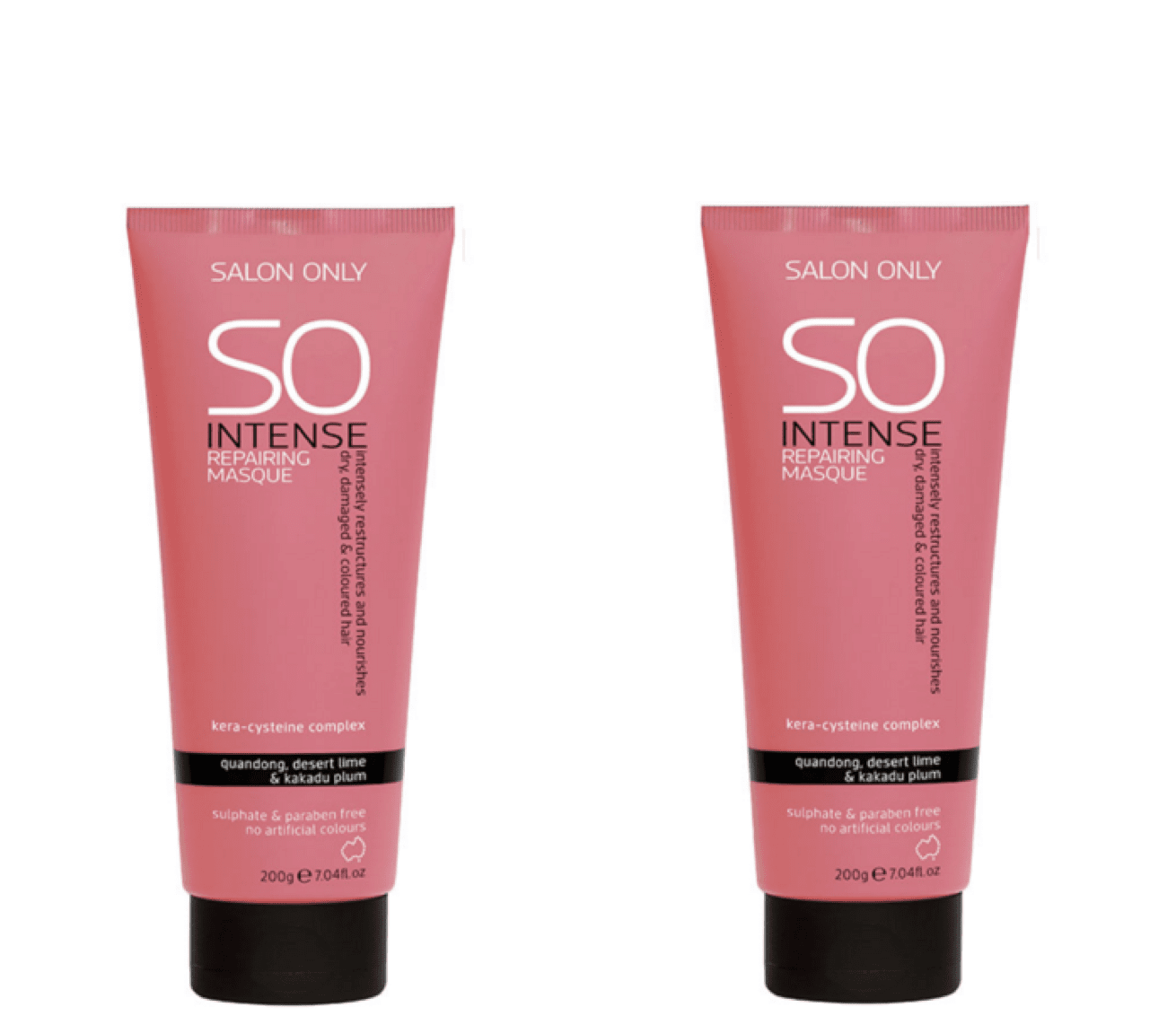Salon Only SO Intense Repairing Masque 200ml Duo - Salon Warehouse