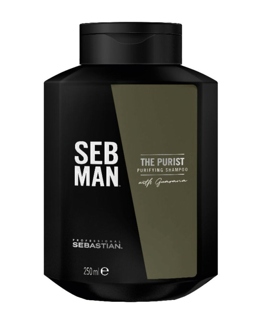 Sebastian Seb Man The Purist Anti-Dandruff Shampoo 250ml - Salon Warehouse