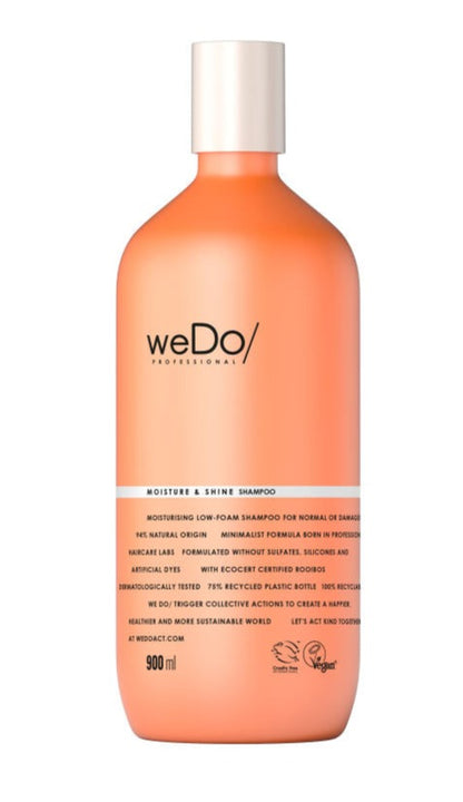 weDo MOISTURE & SHINE SHAMPOO 900ML - Salon Warehouse