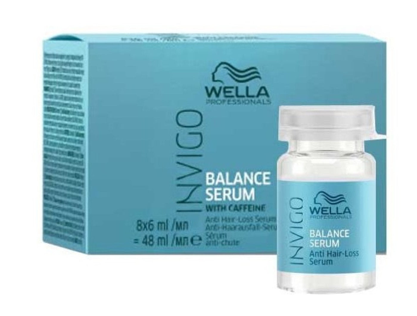 Wella Balance Invigo Anti Hair Loss Serum 8X6ml - Salon Warehouse