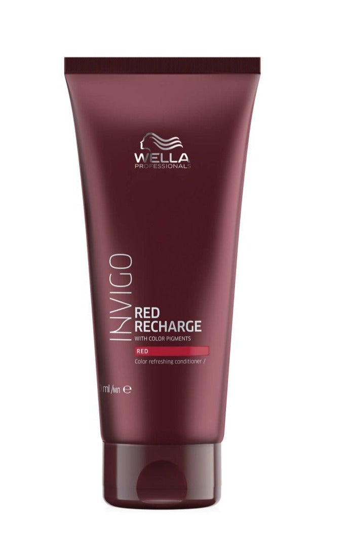 Wella Color Recharge Invigo Conditoner 200ml (Red) - Salon Warehouse