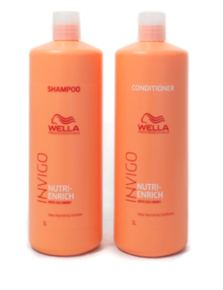 Wella Enrich Invigo Shampoo & Conditioner Duo Pack 1000ml - Salon Warehouse