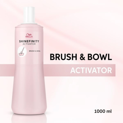 Wella Shinefinity Activator For Brush & Bowl 2% 1000ml