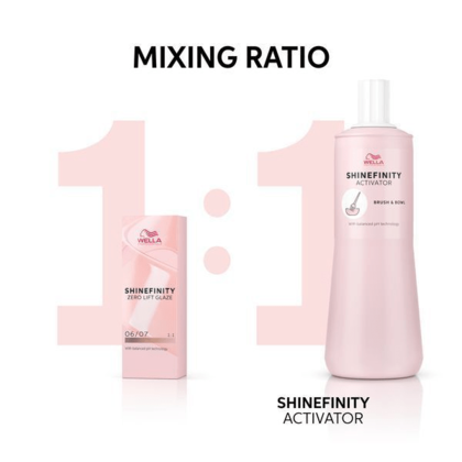 Wella Shinefinity Activator For Brush & Bowl 2% 1000ml