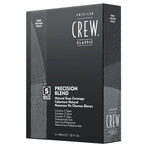 American Crew Precision Blend Dark Au 2-3 3x40ml - Salon Warehouse