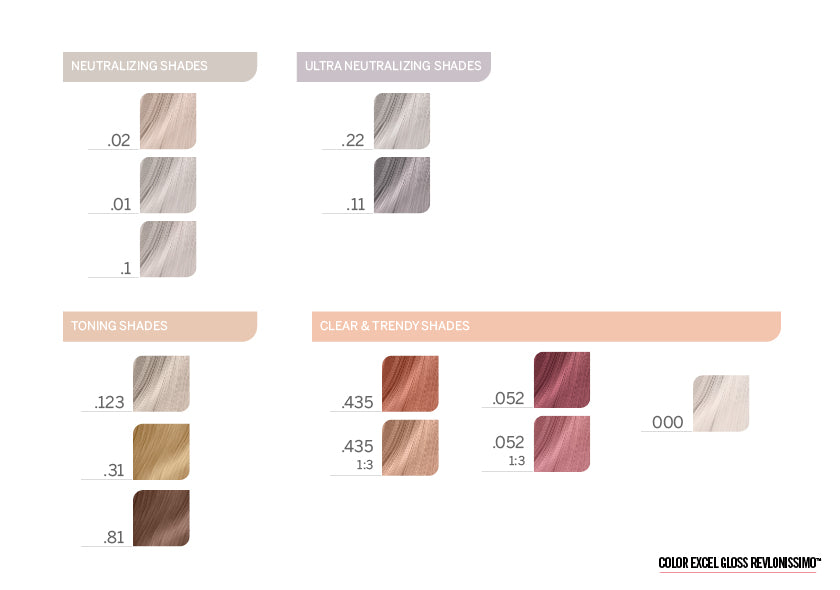 Revlon Professional Color Excel Gloss 70ml - Salon Warehouse