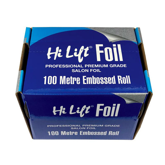 Hi Lift Foil 100 Metres 18 Micron  Silver - Salon Warehouse