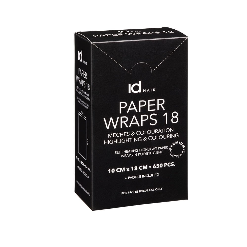 IdHAIR Paper Wraps 18cm Small