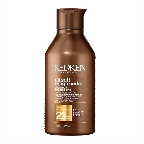 Redken All Soft Mega Curls Shampoo 300ml - Salon Warehouse