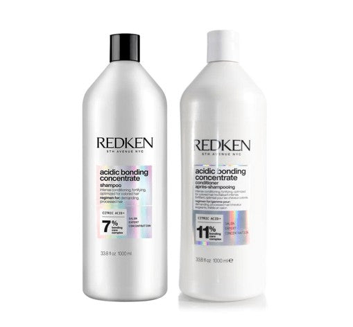 Redken Acidic Bonding 1L Shampoo and Conditioner Bundle - Salon Warehouse